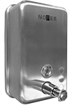 Дозатор для жидкого мыла. Матовый, нержавеющая сталь NOFER (03041.S)