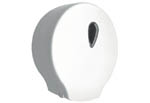 Держатель для туалетной бумаги. Ударопрочный белый пластик ABS NOFER (05005.W)
