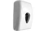 Держатель для туалетной бумаги. Ударопрочный белый пластик ABS NOFER (05118)
