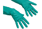 Перчатки многоцелевые размер M. Зеленые Vileda Professional (100756)