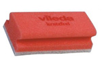 Губка для чистки красная с белым падом Vileda(102563)