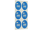 P2000 Абразивные диски Dalmatian 32мм 6 дисков на листе 3M (33895)