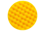 Желтый поролоновый полировальный диск 135 мм. Рельефный Mirka (7993413521)