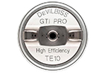Воздушная голова TE10 High Efficiency для краскораспылителей GTI PRO Lite DeVILBISS (PRO-102-TE10-K)