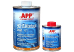 Быстросохнущий двухкомпонентный бесцветный акриловый лак APP 2K HS Klarlack Smart 4:1