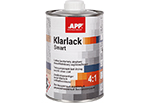 Быстросохнущий бесцветный акриловый лак + отвердитель Klarlack Smart 4:1 + Harter APP (020103)