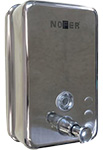Дозатор для жидкого мыла. Глянцевая, нержавеющая сталь NOFER (03041.B)