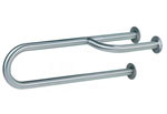 Поручень для инвалидов настенный, правый. Глянцевая нержавеющая сталь JOFEL (AV20515)