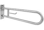 Поручень для инвалидов. Глянцевая нержавеющая сталь NOFER (15051.80.B)