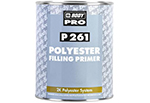 Полиэфирный грунт-наполнитель. Серый 1.0 литр P261 POLYESTER FILLING PRIMER HB BODY PRO (2610700001)