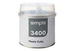 Шпатлевка высокоэластичная 700 г 3400 PLASTIC PUTTY SIMPLE (360040)