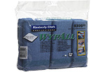 Протирочный материал из микрофибры WypAll 6 синих салфеток Kimberly-Clark (8395)