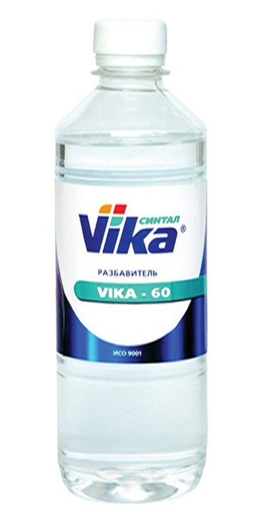Разбавитель алкидной эмали VIKA-60 пластик